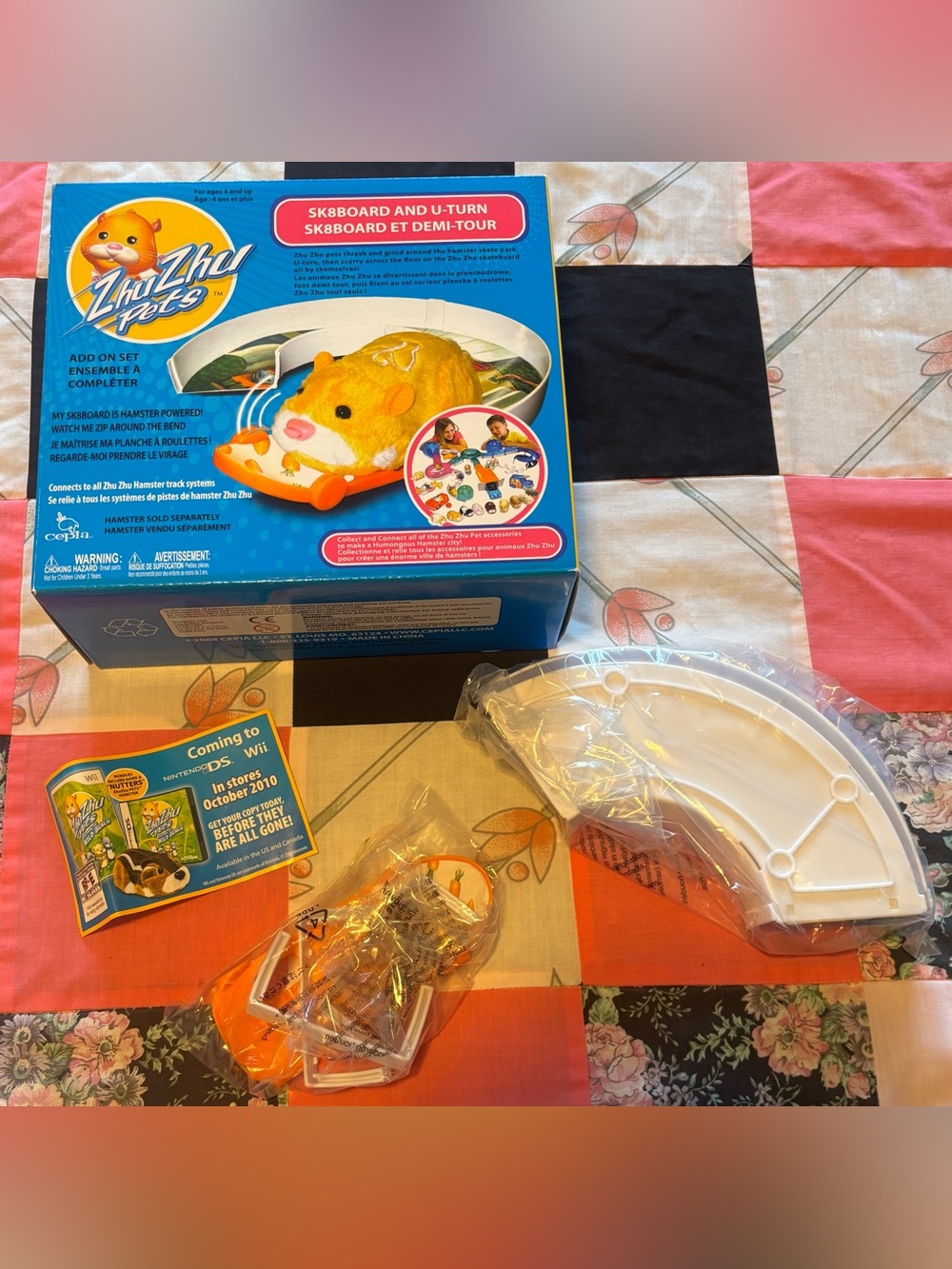 Zhu Zhu Pets Skateboard & U-Turn Accessory Set